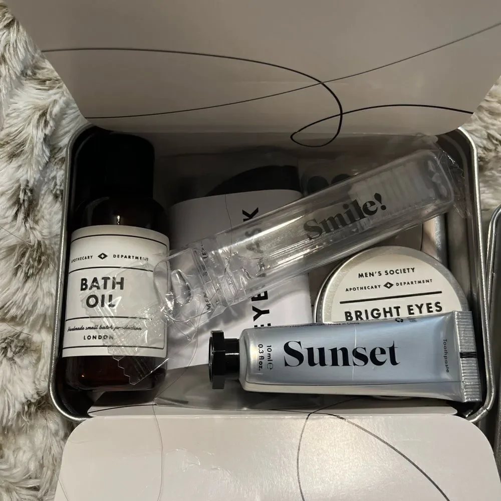 Men’s Society Red Eye Survival Travel Kit
